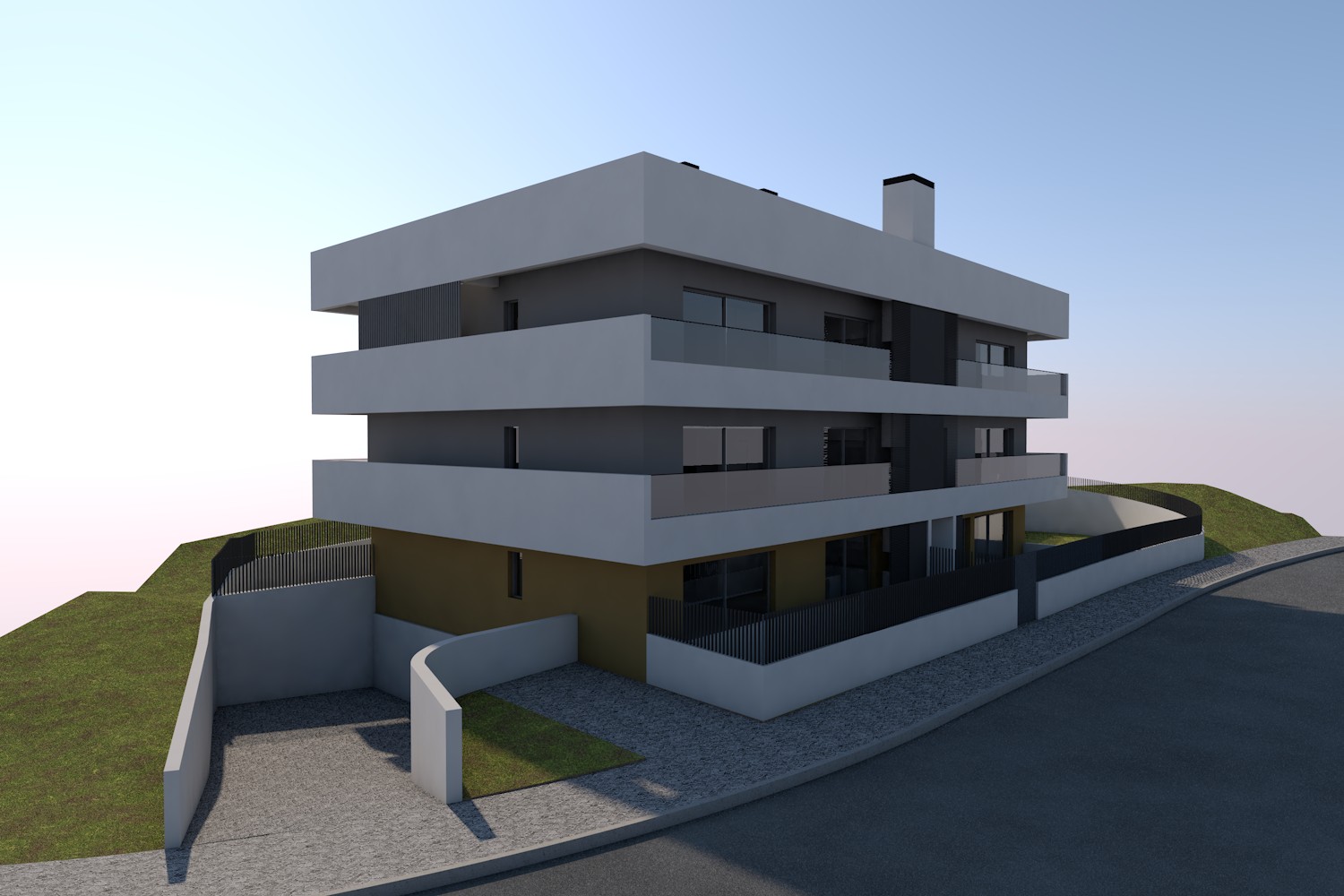 Edificio Multifamiliar - Mexilhoeira Grande