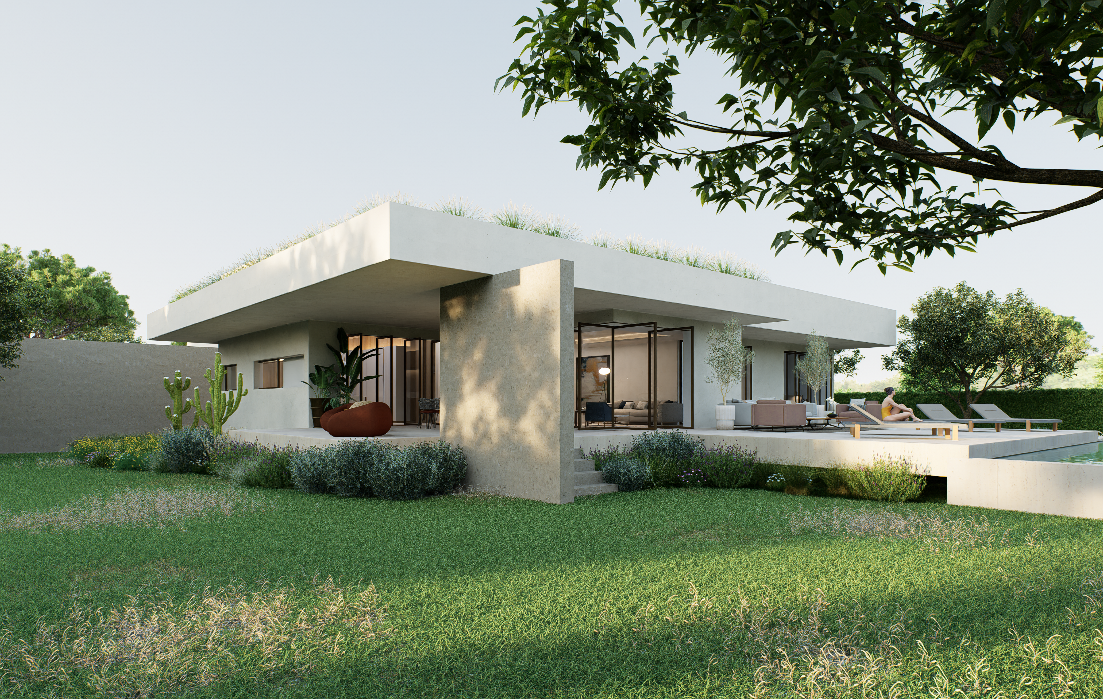 Habitação unifamiliar com piscina - Urbanização Penina